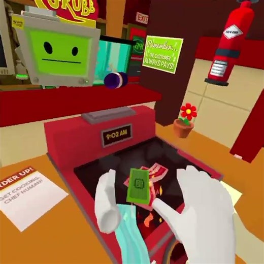 VR job fail #jobsimulator #vr #gaming