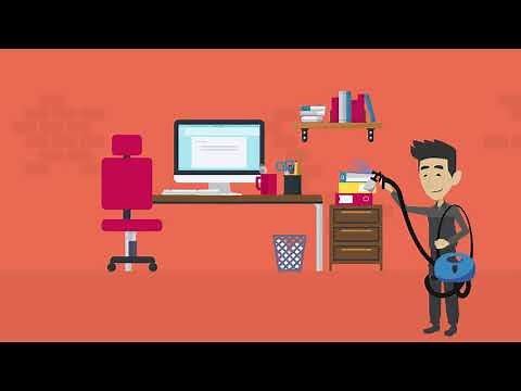 Sanitize | Cleaning service | 2D Animation | Standard Sample videos | Vyond | Madmation