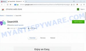 How to remove Install.search-ya.com pop-ups (Virus removal guide) - MyAntiSpyware