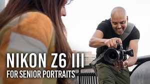 10K views · 184 reactions | Professional photographer Omar Gonzalez ( @ongonzilla ) shares why he loves using the Nikon Z6 III for his portrait photoshoots. Go behind the scenes as he captures senior portraits with the Z6III. You’ll learn how he utilizes this mirrorless camera, his on-location lighting setup, and more. | B&H Photo Video Pro Audio | Facebook