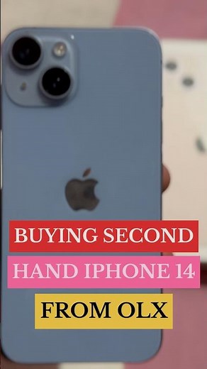 BUYING SECOND HAND IPHONE FROM OLX 😱#olx