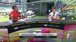 INTERVIEW: A. Rublev; Miami Open 2R win