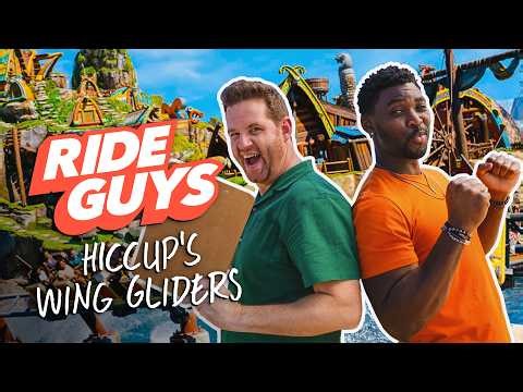 Soaring with Dragons on Hiccup’s Wing Gliders! | Ride Guys