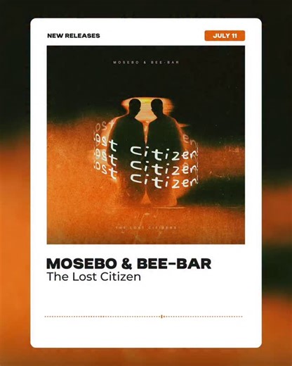 Mosebo & Bee-Bar present The Lost Citizens — an evocative new release that echoes through shadow and soul. Out now on all platforms. 🔊 | Soul Candi