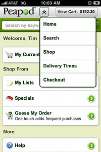 Peapod Launches Virtual Grocery Store at Train Stations