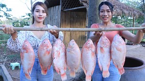 20K views · 378 reactions | How to cook crispy fish with chili sauce | Primitive TV | Facebook