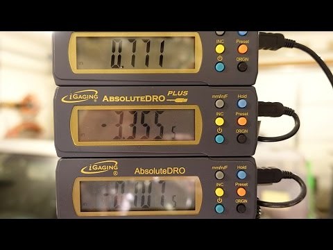 iGaging DRO Install on Grizzly G0704 Mill Head Stock