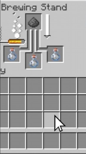 How to make potion of Invisible Splash on 8 minutes in minecraft 1.21.4 #minecraft#short#minecraft