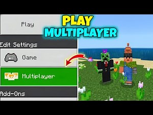 How to Play Multiplayer in Minecraft PE (2025) | Full Guide for Beginners