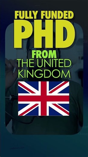 Find fully funded PhD and job positions in the UK easily with this website