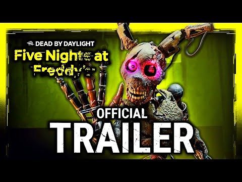 Dead by Daylight | Five Nights At Freddy's | Reveal Trailer - DBD "The Springtrap" NEW KILLER!