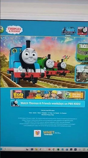 Thomas and friends at‪@PBSKIDS‬ website 2013 2017