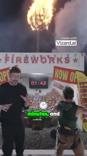 Insane Race Against Exploding Fireworks!