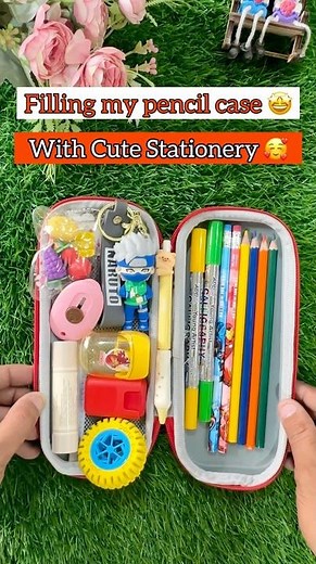 All aesthetic and cute stationery in my pencil case 🥰| stationery items | stationery video | shorts