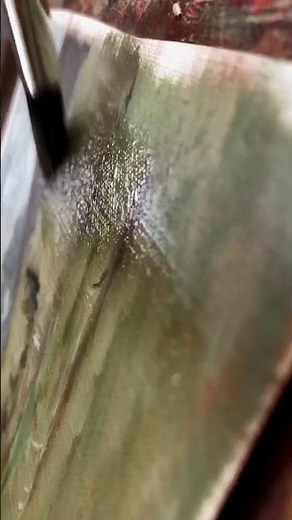 How to VARNISH an OIL PAINTING using GAMVAR varnish from GAMBLIN oil colors (best way) #shorts