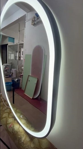 “Sleek Aluminium Frame LED Mirror”