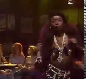 People often talk about Milli Vanilli, but this woman here is lip synching. She is Italian model Felly Kilingi and not the actual singer of this song. There were several other chart topping dance hits in the year that followed "Blame it on the Rain" and those people never faced the same backlash.