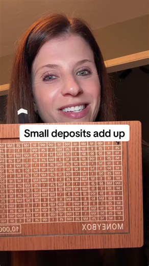 This actually works! #savingschallenge #savingmoney #budgeting #financialgoals #moneybox