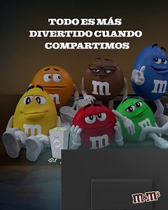 Felicidad es compartir, y la nueva presentación de M&M's es ideal para eso gracias a su tamaño. ¡Pruébala! | M&M's México