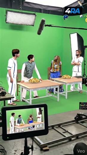 Cartoon Village Story Ka Shoot 😲 | Animation Behind The Scenes #shorts #shortfeed #fyp #viralvideo