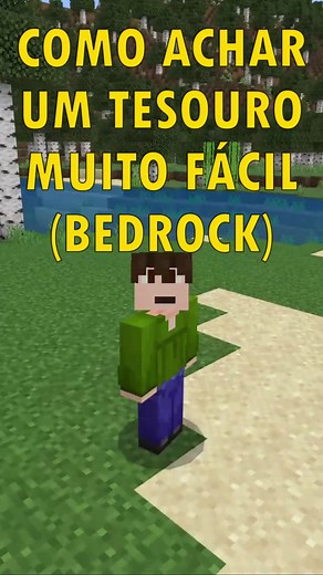 Como Encontrar o Baú do Tesouro no Minecraft Bedrock