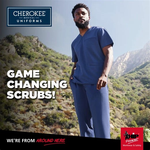 1K views | GAME CHANGING SCRUBS! Cherokee – where style meets functionality seamlessly. Experience the perfect blend of fashion and comfort in Cherokee scrub pants and tops. Look great, feel fantastic, and conquer your demanding workdays effortlessly. SHOP NOW: https://www.hippocketworkwear.com.au/brand/cherokee/ #Scrubs #CherokeeScrubs #ScrubLife #Healthcare #HipPocketWorkwear #ShopLocal #SupportLocal #WereFromAroundHere | Hip Pocket Workwear & Safety | Facebook