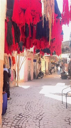 Colorful markets, the scent of spices, the шум of the medina #travel