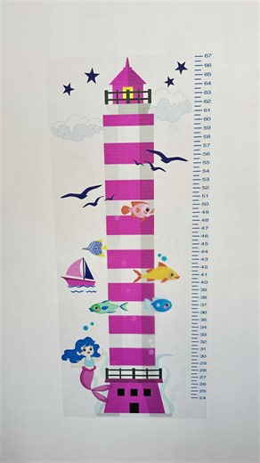 Dry Erase Growth Chart For Kids Reusable Dry Erase Growth Chart for Kids. Educational Dry Erase Growth Chart for Kindergarten, Preschool and School age. This reusable decal allows painting, writing and erasing with ease. FEATURES *Easy to install with ‘instant post-it’ feature. No tool required. *Durable Polystyrene material holds the surface with static electricity. *No peeling, stickers or adhesives needed, holds like a magnet. *No sticky residues. *Applied to any surface (Wall, door, chalkboa