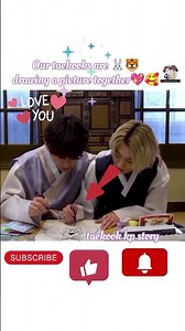 Taekook drawing picture🔥❤️‍🩹☺️#taekooklover#btsot7forever#kimtaehyung#jungkook@btstaekookkpstory#vjk