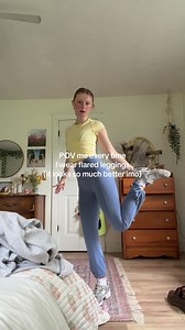 Cute Flare Leggings Outfit Inspo | Running & Class Fits