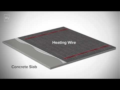 Why Insulate Concrete Slab with Cerazorb Underlayment when using electric floor heating