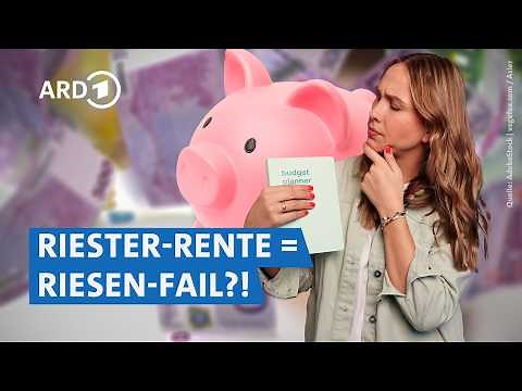 Für wen eine Riester-Rente trotz allem SINNVOLL sein kann! | 50k HR