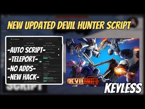 🔥 [NEW 2026] Devil Hunter Script (PASTEBIN) | NO KEY 🔑 Auto Farm, Auto Mission, Kill Aura, God Mode
