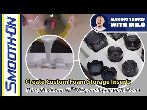 How To Make Custom Foam Storage Inserts - Foam Casting Tutorial