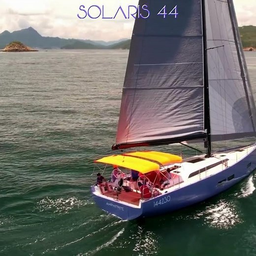 The Solaris 44 Easy Sailing is a performance cruiser. Solaris Yachts Asia Hong Kong