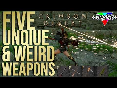 5 Weird Unique Weapons in Crimson Desert