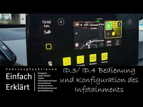 VW ID3 ID4 - Operation and configuration | Customizing the home screen