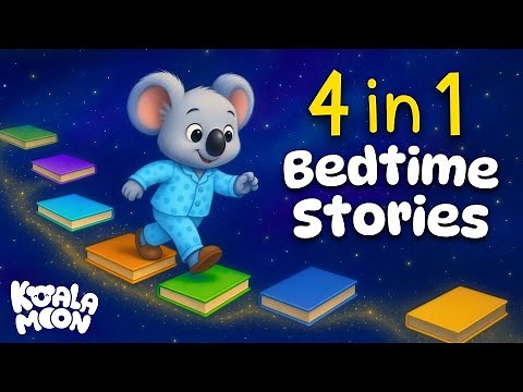 Soothing Kids Bedtime Stories 😴 4 in 1 Sleep Meditations 💤 🌙