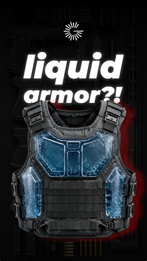 Can Liquid Really Become Bulletproof? 😳 #ArmorTest #MilitaryTech #Science
