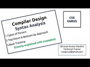 2. Top-Down Parsing and Backtracking method