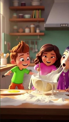 Rabiya & Friends Adventures — Cake Making 🎂🍓 | Fun Learning &Cooking for Kids | Educational Video