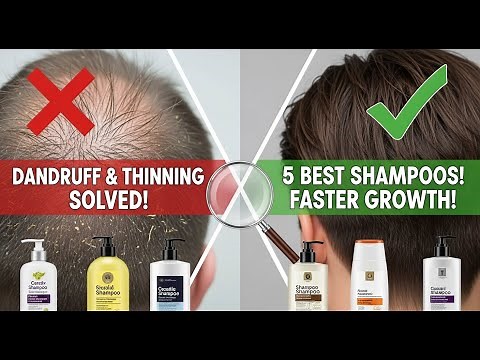 Top 5 Shampoos for Dandruff & Hair Growth in 2025 (Derm-Approved & Fast Results!)