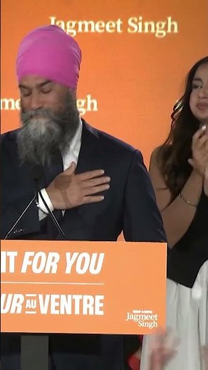 An emotional Jagmeet Singh steps down, thanks family for support