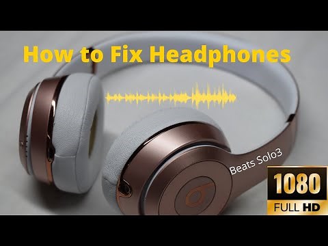 beats solo 3 right side not working? Simple fix