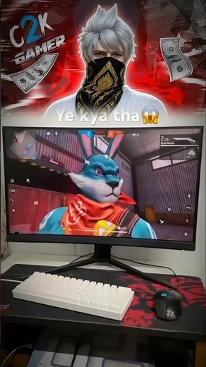 How To Play Free Fire 🔥 In Gaming Pc 🖥️ #short #freefire #trnding #C2K_Gamer-1
