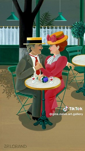 ‏Naïve Art ❤️ #naiveart #love #valentinesday