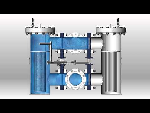 Fabricated Duplex Basket Strainer by Fluid Engineering