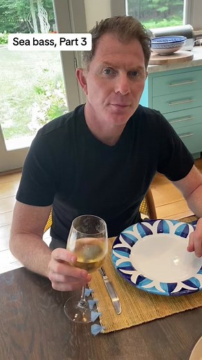 Sea bass, PART 3.. time for Lunch. And tonight at 8pm on CNN, catch The Whole Story. #tunein #fyp #documentary