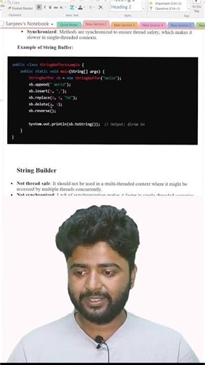StringBuffer vs StringBuilder in Java | Which one to use? #codewithsagesyntax #software