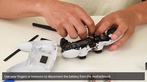 TMR Joystick Replacement Module for PS 5 Dualsense Controller and Dualsense Edge Controller, PS 5 Stick Drift Repair Kit with 2 Pair Thumb Grip Cap and Repair Tool, 2 Pack